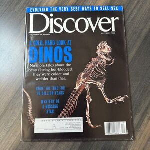 Discover Magazine December 1996 A‎ Cold Hard Look at Dinos Dinosaurs Science